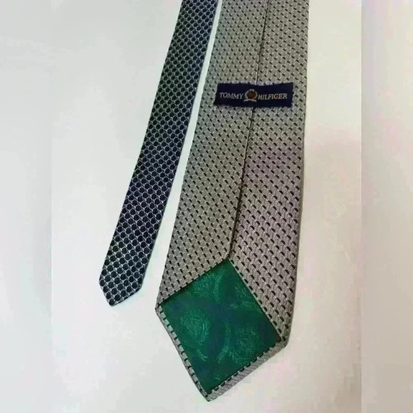 Tommy Hilfiger Vintage Men’s Silk Tie - Picture 2 of 8